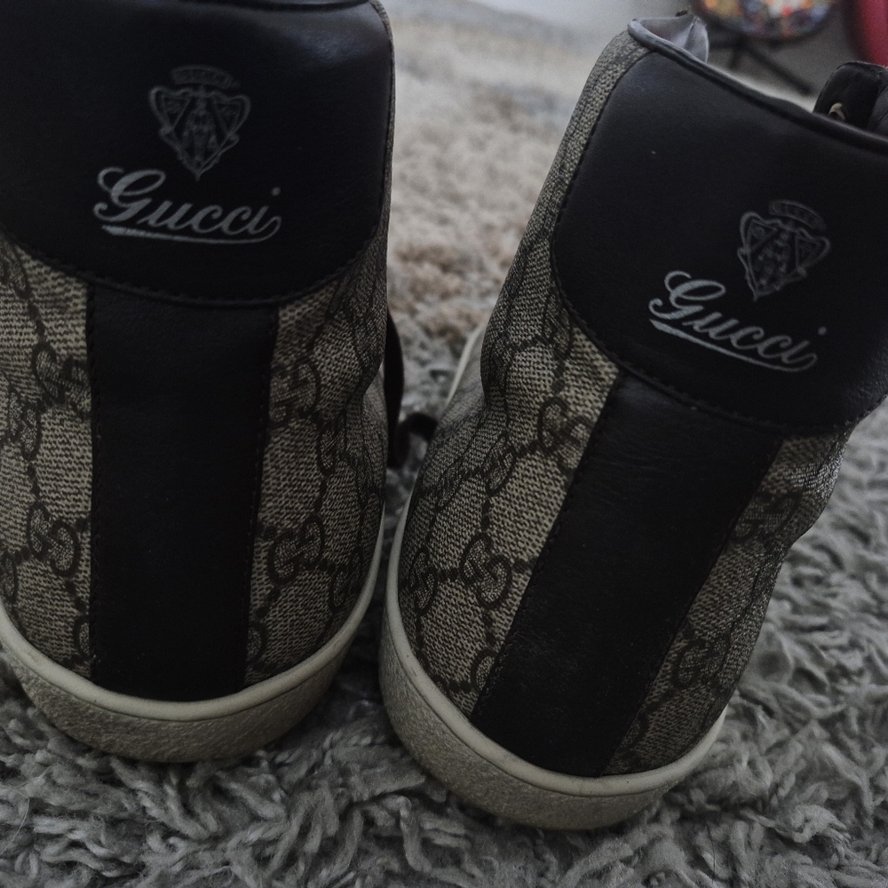 Gucci Mens High-Tops Sz 14 - Picture 3 of 9
